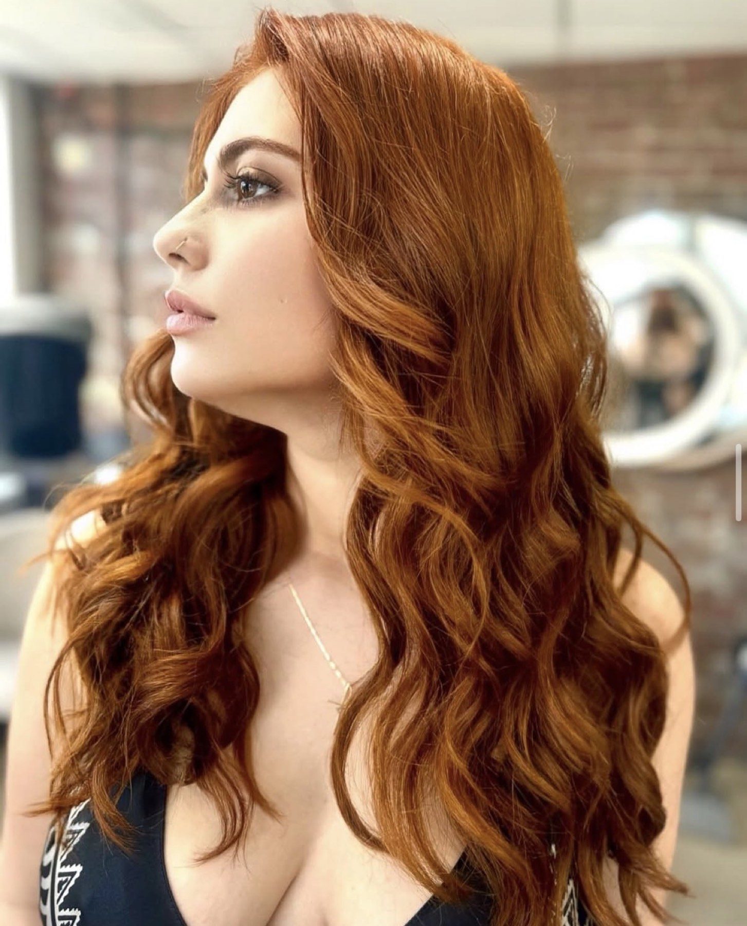 Rich, dimensional wedding-day hair